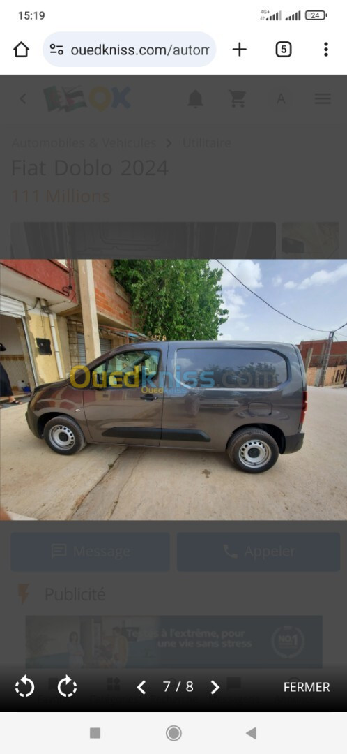 Fiat Doblo 2024 Italie