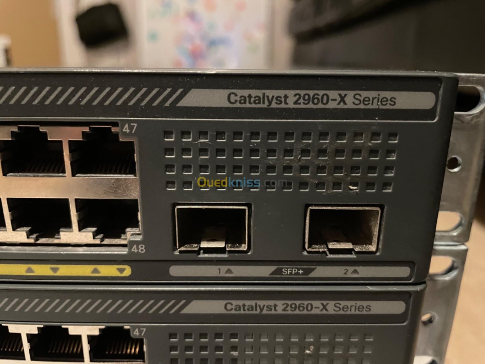 Switch Cisco WS-C2960X-48LPD-L + 2 Ports 10 Giga