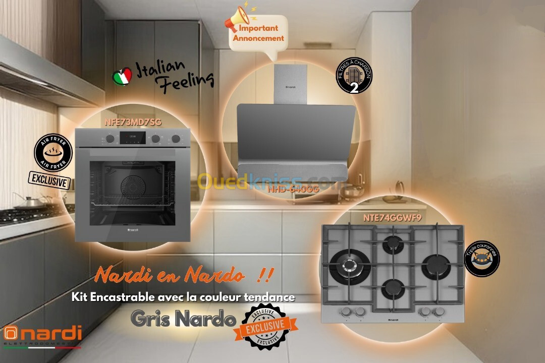 Pack (fours + haute+ plaque de cuisson)