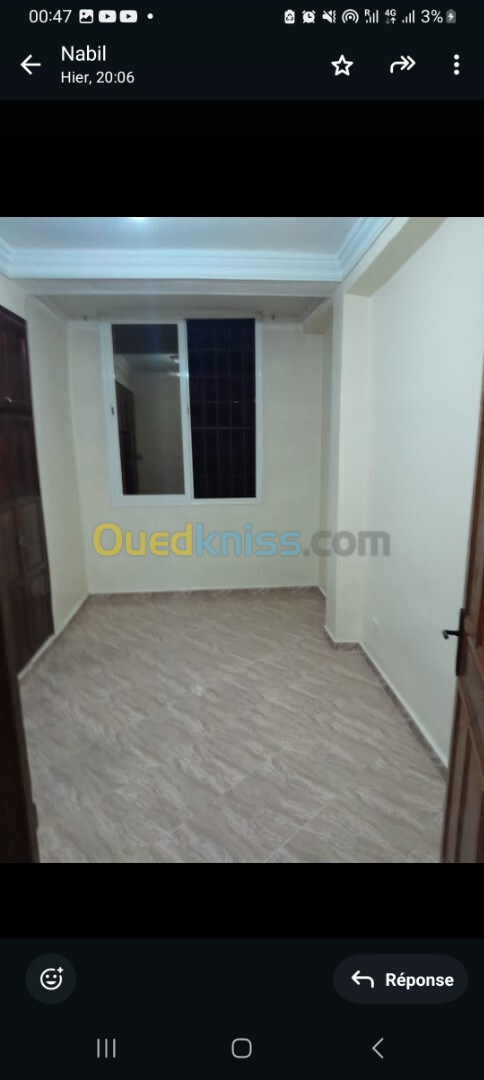 Location Appartement F3 Alger Kouba