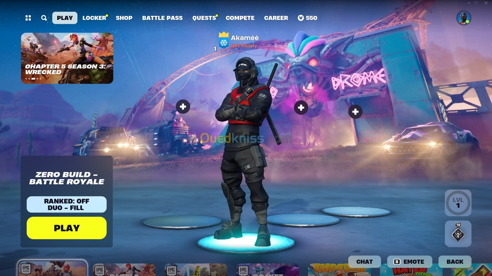 compte fortnite