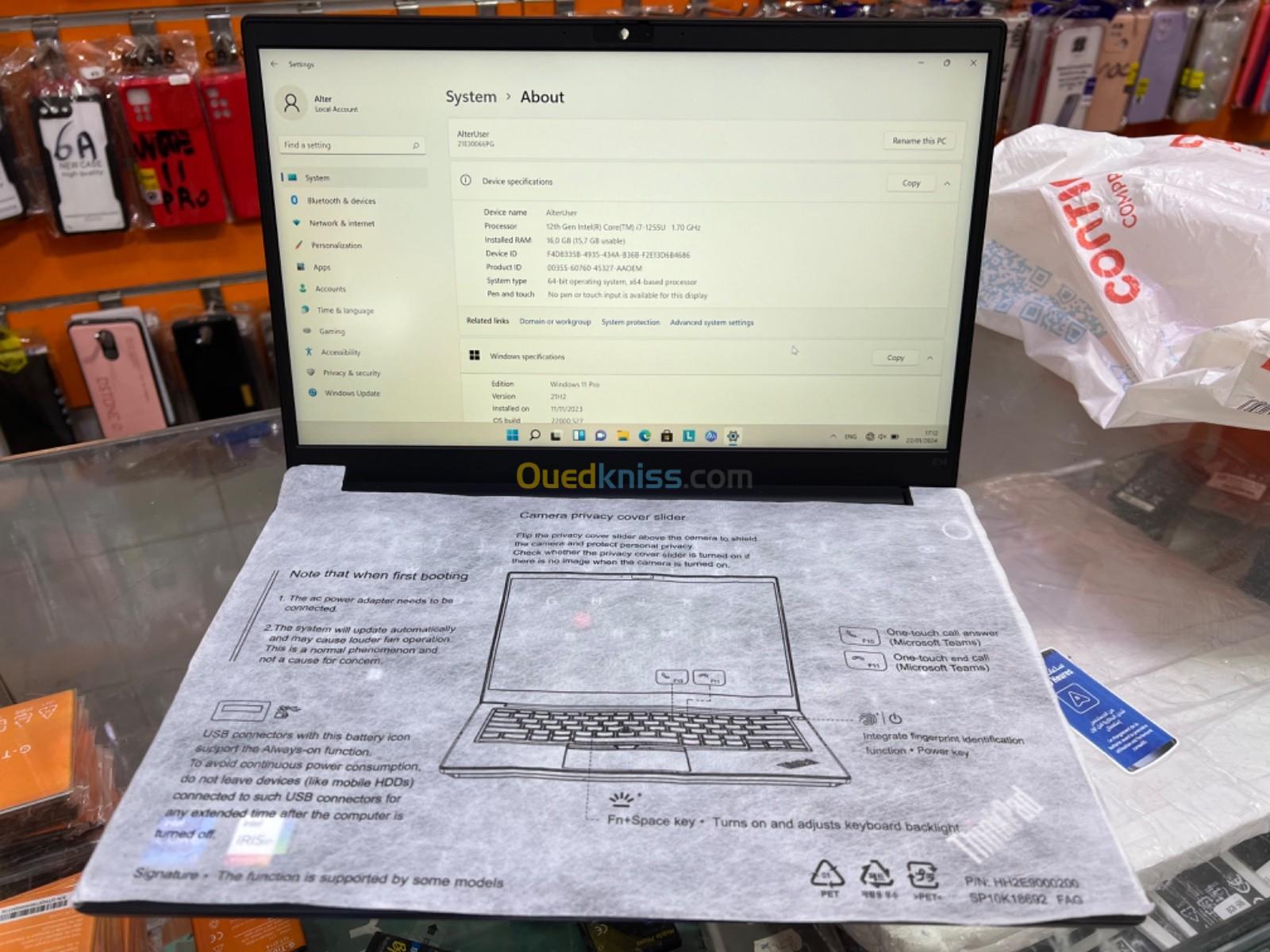 Lenovo thinkpad E14 gen4 