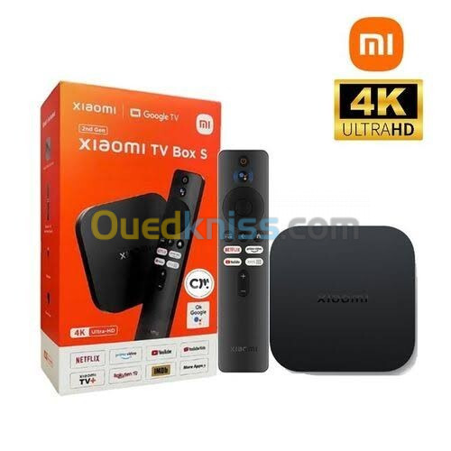  XIAOMI MI BOX S 2 EME GENERATION 4K VERSION Globale Original 