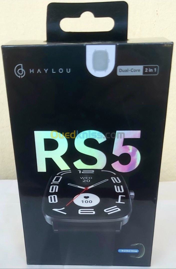 SMART WATCH HAYLOU RS5 MONTRE INTELLIGENTE AMOLED Bluetooth Calling