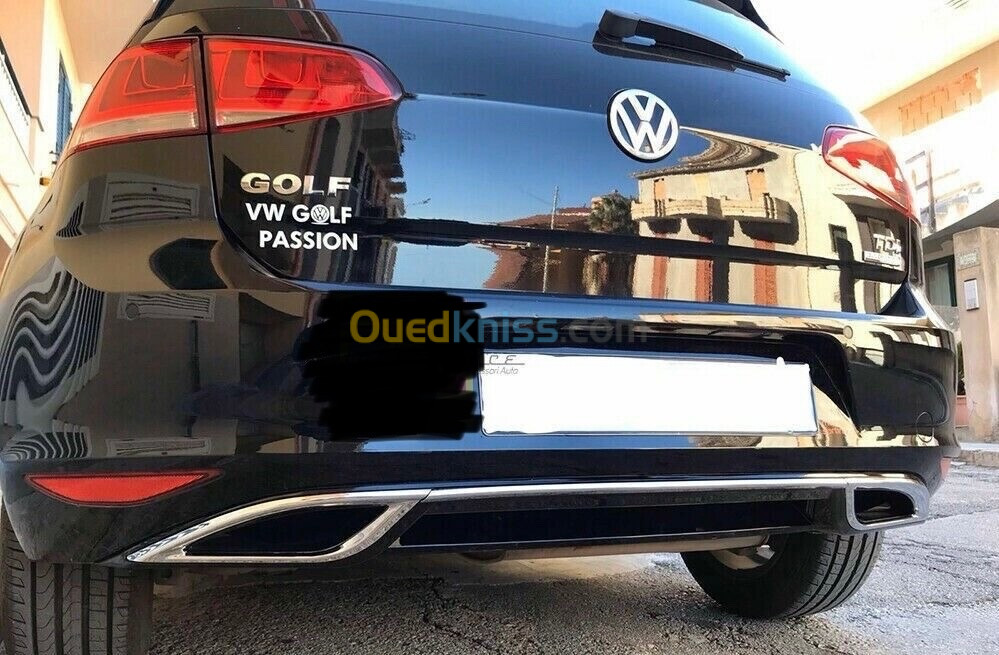 Spolier diffuseur arrière golf 7