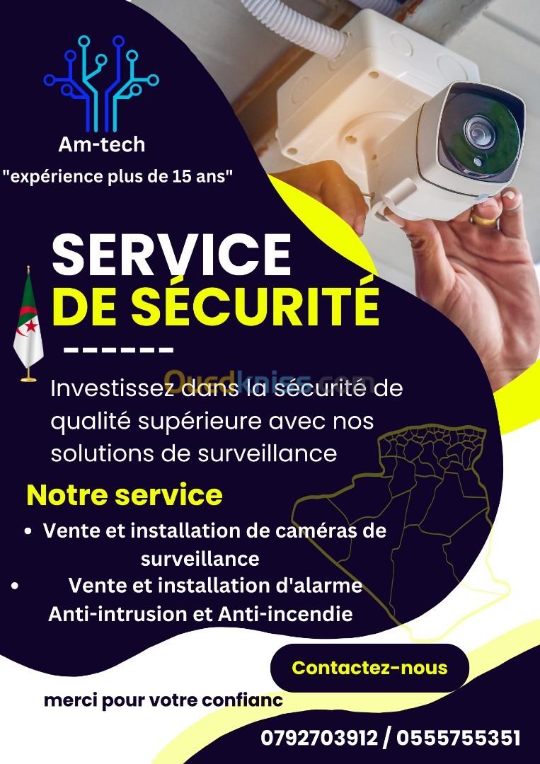 AM TECH (Expert dans Installation et réparation de caméras de surveillance et d'alarmes)