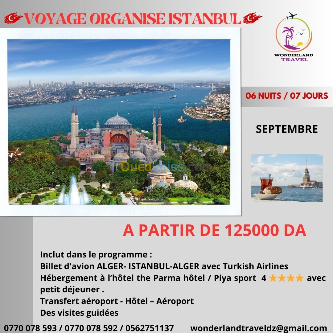 voyage organisé Istanbul