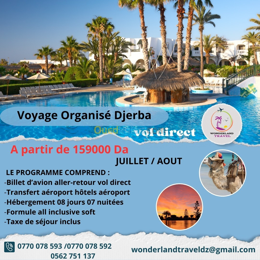 voyage organisé Djerba 