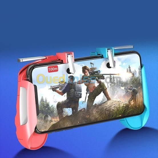 Grip It K18 Portable Game Grip Mobile Game Controller - Rouge Bleu--