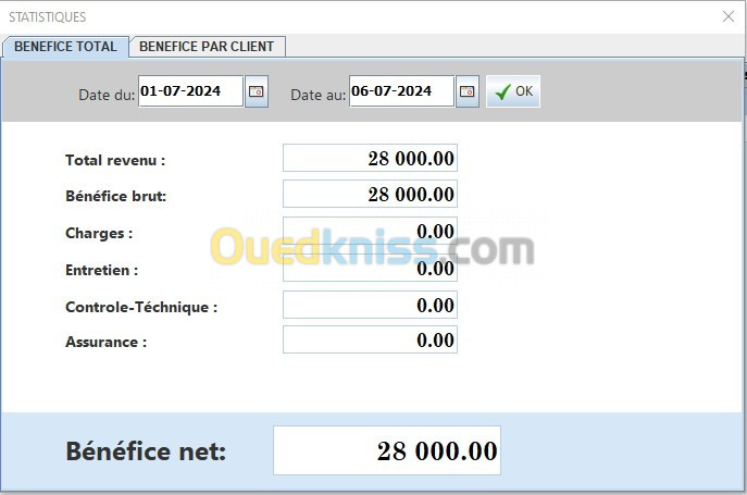 LOGICIEL DE GESTION LOCATION DE VOITURES 