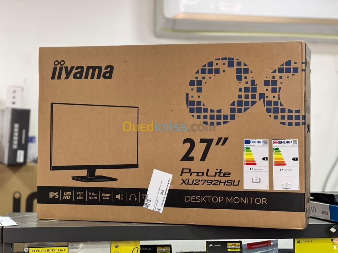 ECRAN PC BUREAU IIYAMA PROLITE XUB2792HSU-B6 27'