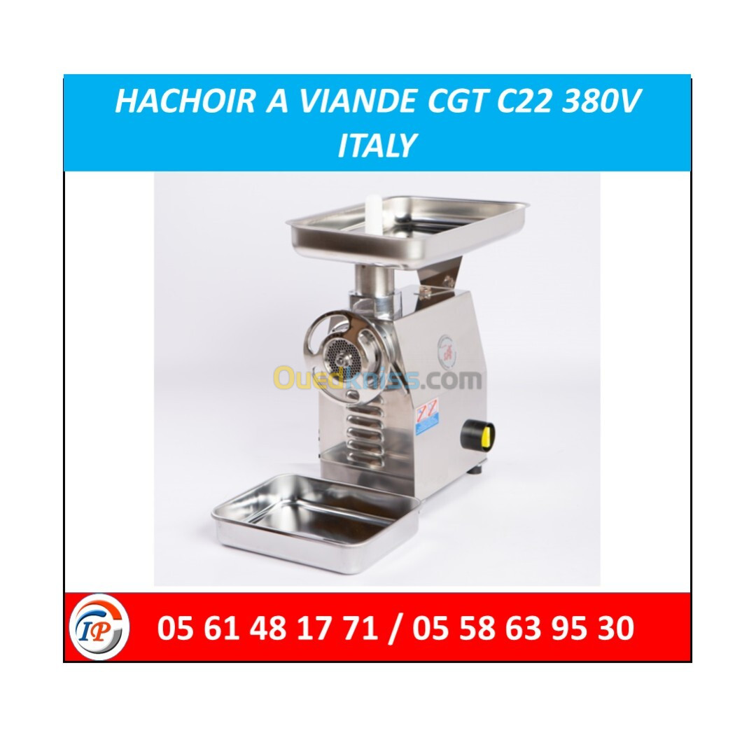 HACHOIR A VIANDE C22 380V CGT ITALY