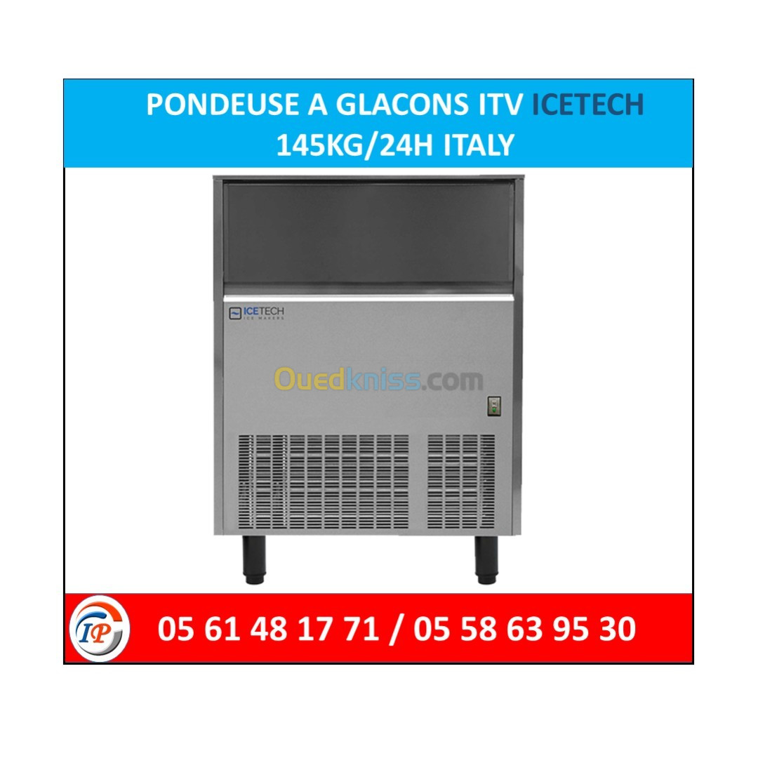 PONDEUSE A GLACONS ITV ICETECH 145 KG/24H ITALY 