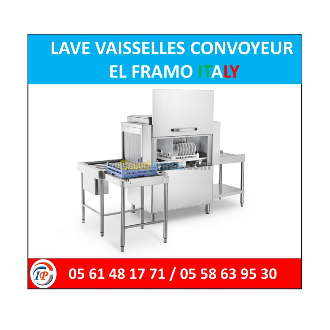 LAVE VAISSELLES CONVOYEUR  EL FRAMO ITALY 