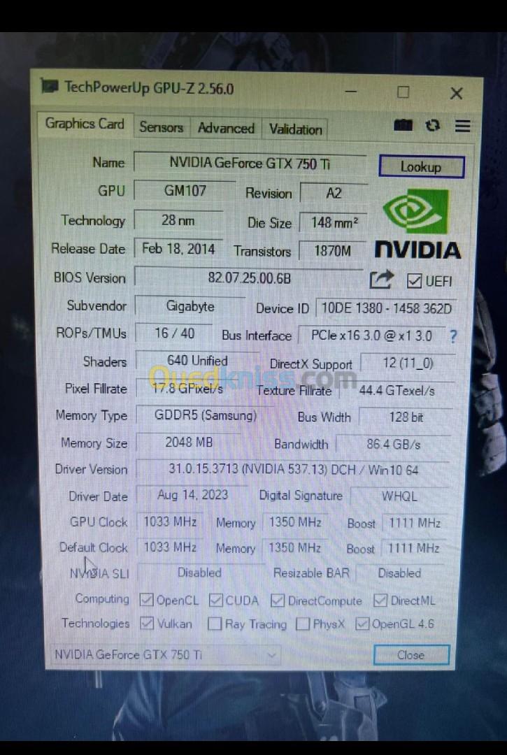 Gtx 750 ti 