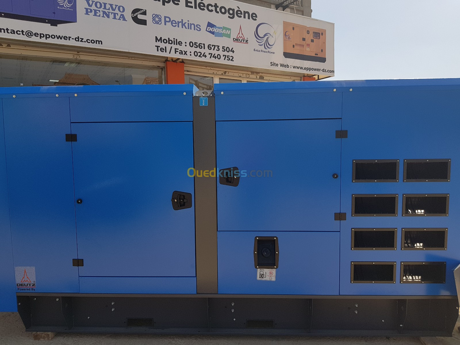 Groupe Eléctrogéne 1100kva BAUDOUIN (FRANCE)