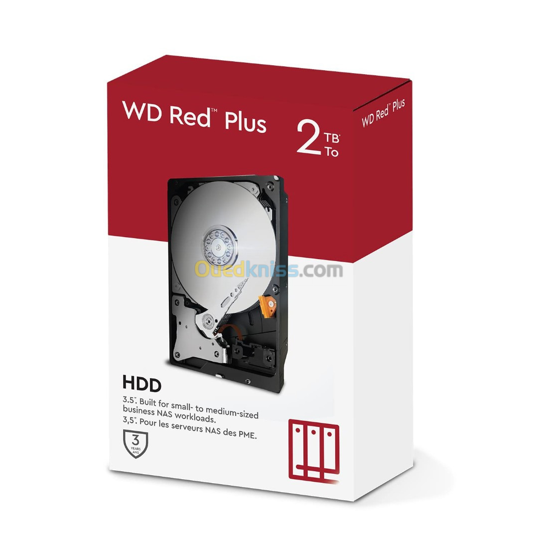 Disque WD Red NAS Hard Drive 2To (BOX)