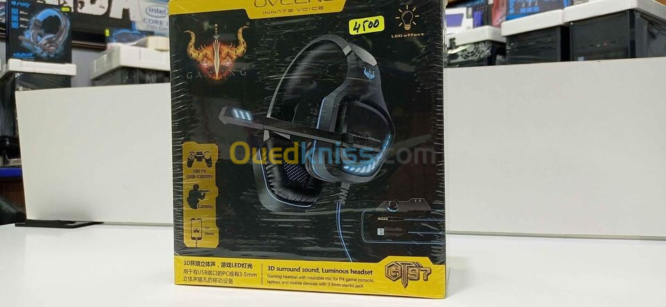 Casque gamer ovleng