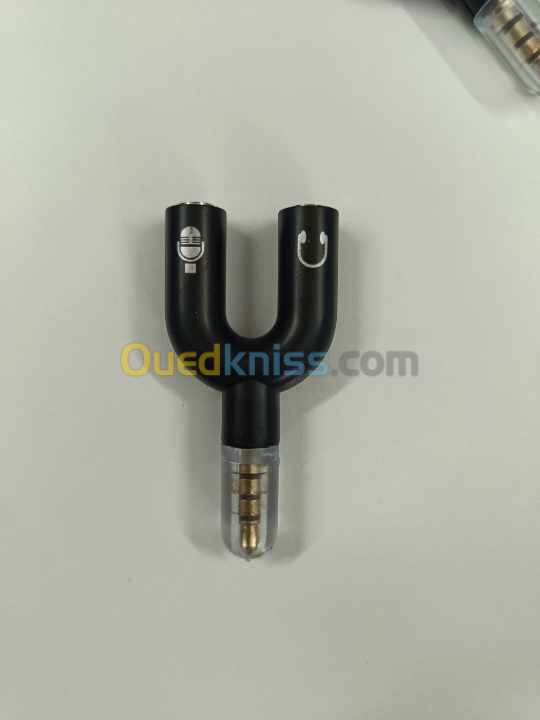 convertisseur audio 3.5mm to mic audio