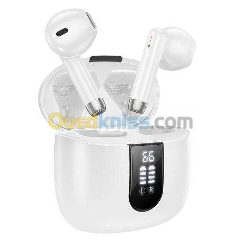 écouteur sans fil Bluetooth hoco EW36 (Blanc)