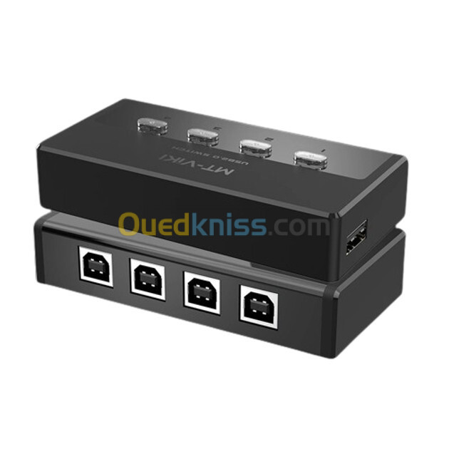 swith/commutateur HUB USB2.0 à 4 ports pour une imprimante