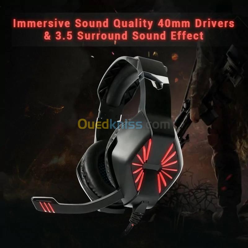 CASQUE GAMER VOLCANO MC839 1JACK+ADAPTATEUR VOLCANO