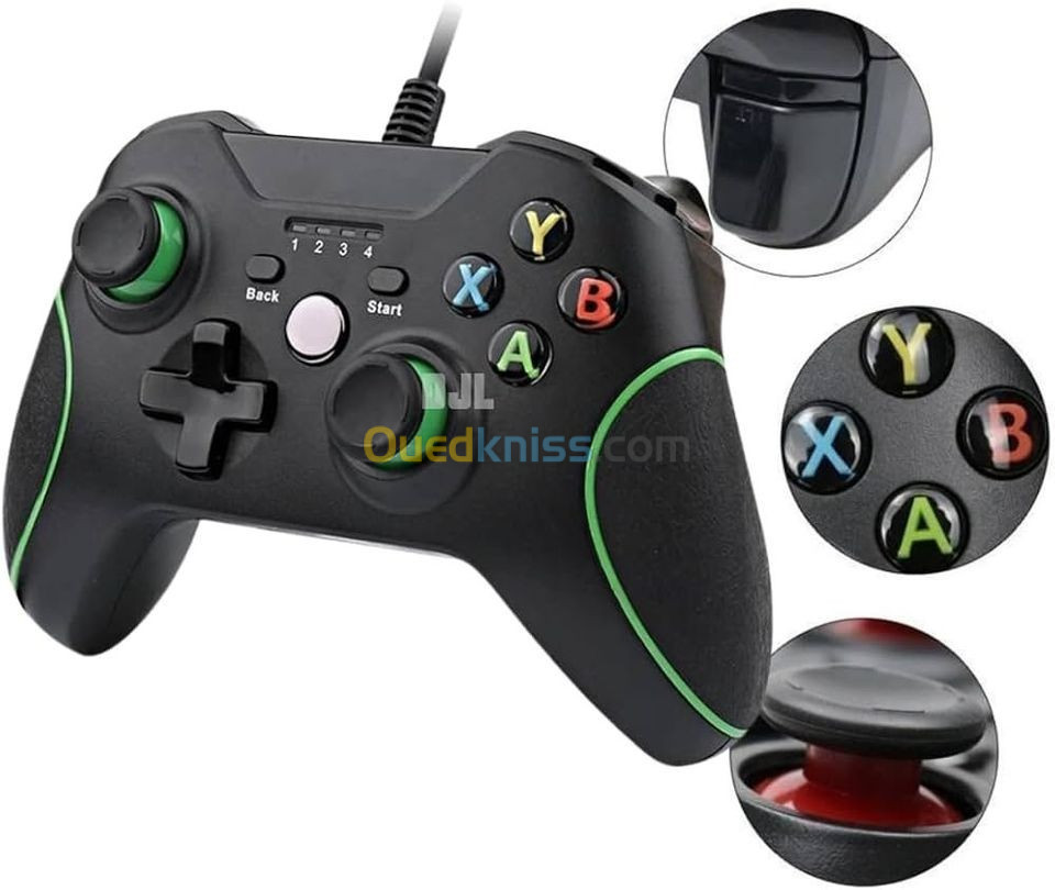 MANETTE DE JEUX XBOX ONE SANS FIL/MANETTE DE JEUX XBOX ONE AVEC FIL