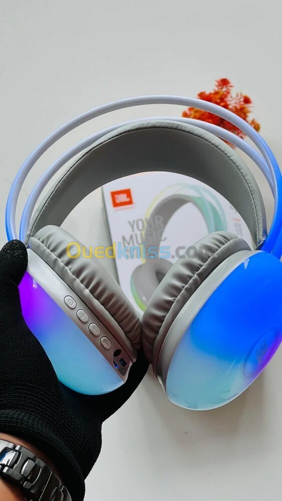 Casque sans fil JBL BT500NC avec micro, jusqu'à 40heure charge rapide, double appairage, Bt5.0