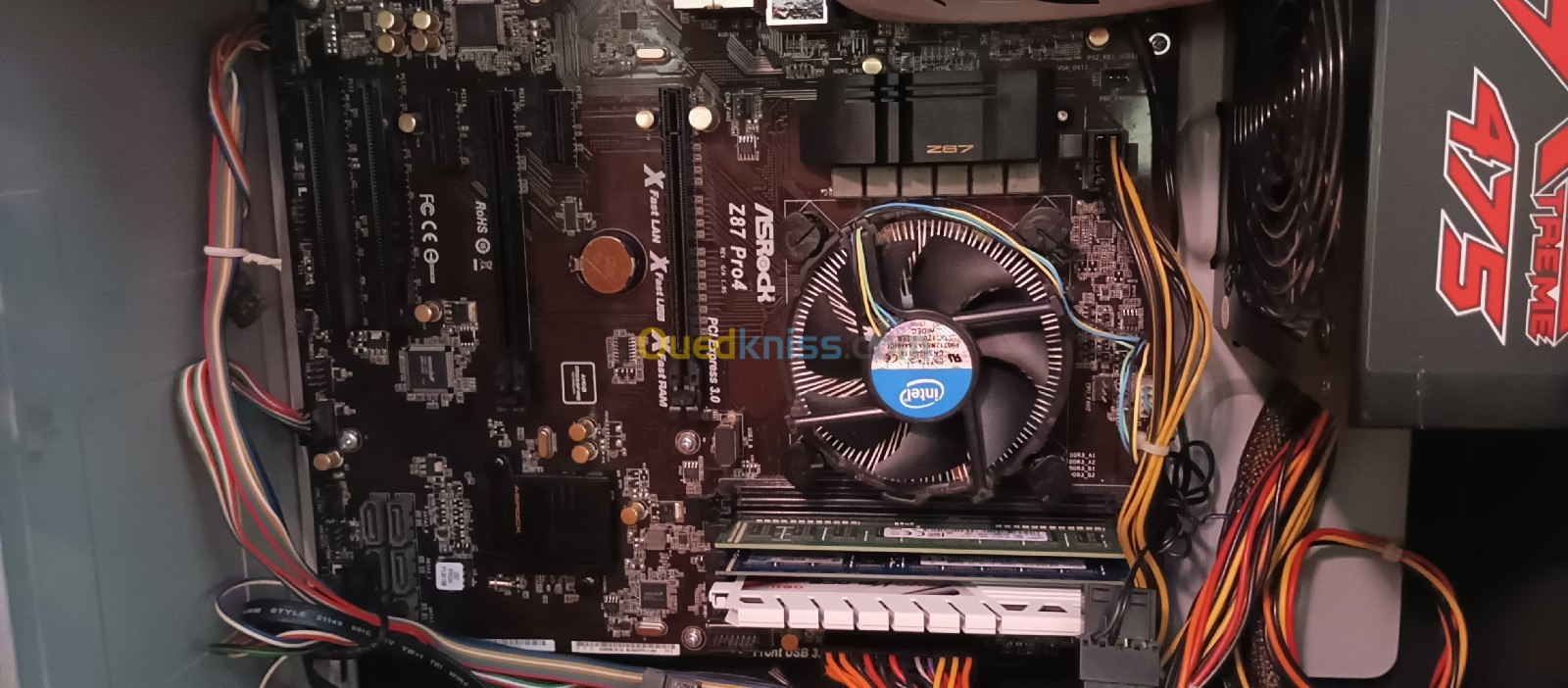 Unité i5 4670k Asrock z97pro4 16 GB ram SSD 240 +SSD 512 alement 475cooler m GPU MSI RX 570 4 GB