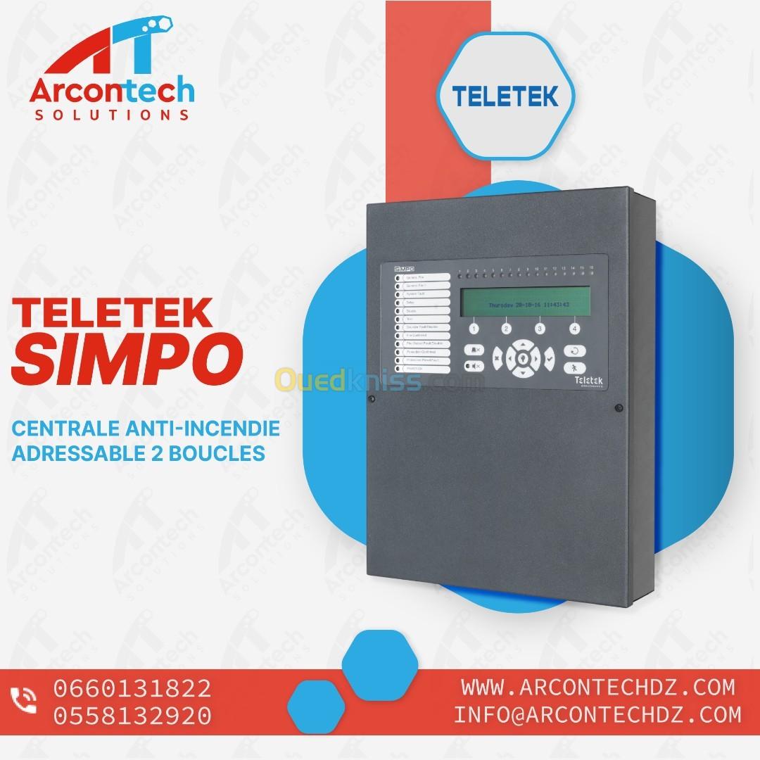 SYSTEME D ALARME ANTI INCENDIE ADRESSABLE IRIS / SIMPO TELETEK