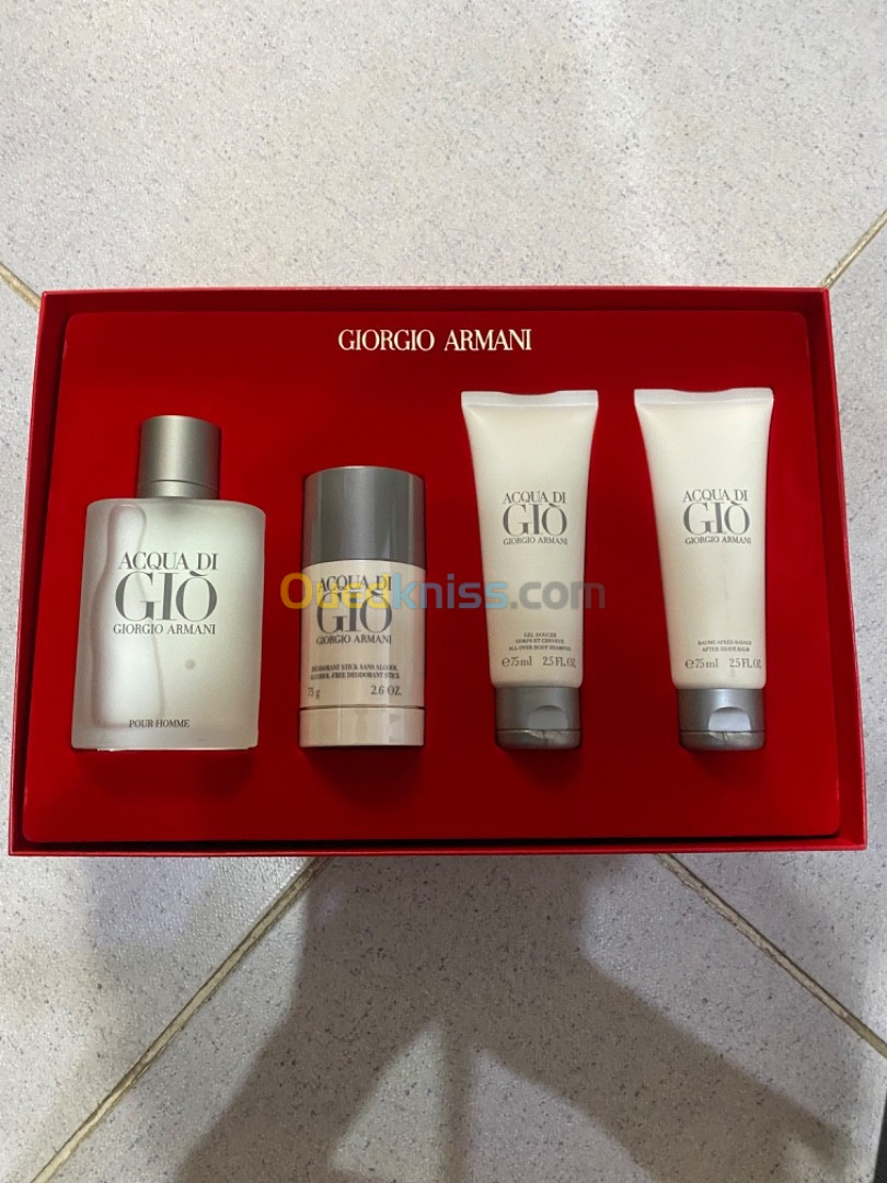 Pack giorgio armani 