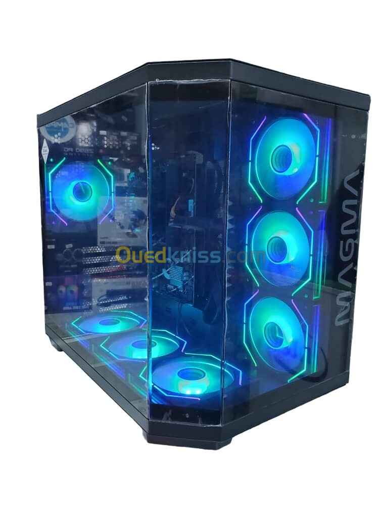 BOITIER MAGMA V950 BLACK 7FAN ARGB