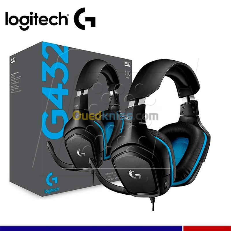 CASQUE LOGITECH G432 GAMING 7.1