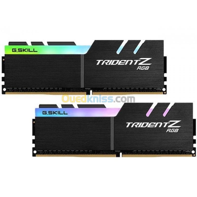 RAM GSKILL 16GO 2X8GO 3600MHZ TRIDENT Z RGB CL18