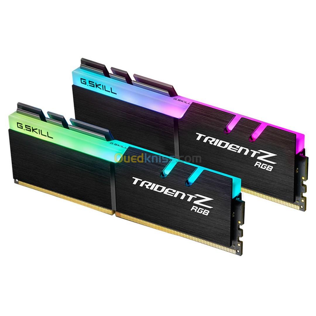 RAM GSKILL 16GO 2X8GO 3600MHZ TRIDENT Z RGB CL18