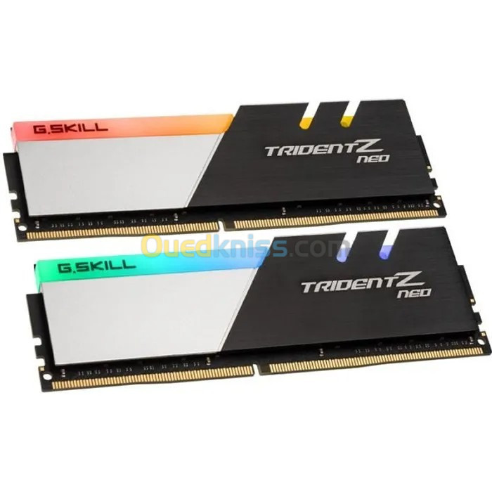 RAM GSKILL 16GO 2X8GO 3600MHZ TRIDENT Z NEO RGB 