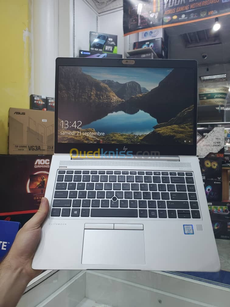 HP ELITEBOOK 840 G6 / I5 8365U / RAM 8GO / SSD 256GO / 14" / 8éme GENERATION