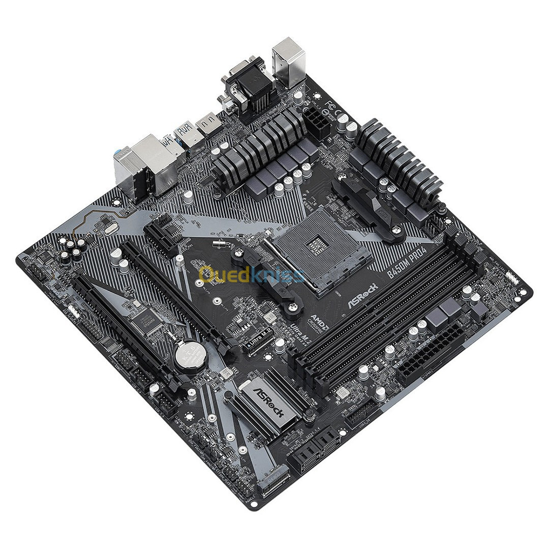 CARTE MERE ASROCK B450M PRO4 R2.0 DDR4