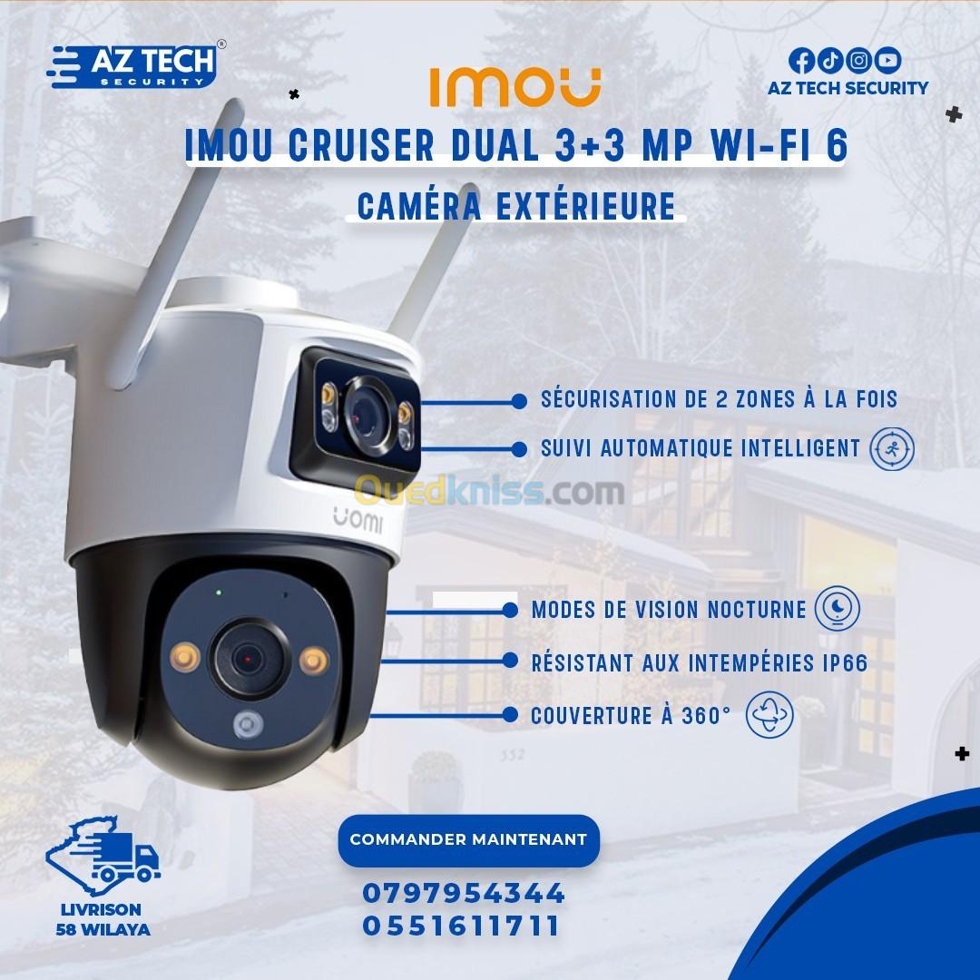 IMOU- Caméra de sécurité extérieure Cruiser Dual 3+3 MP