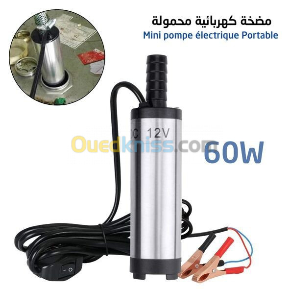  فعالة GS OPTIMUS Pompe Pour Voiture Pour Transfert Et Extraction D'eau Et De Huile 12V