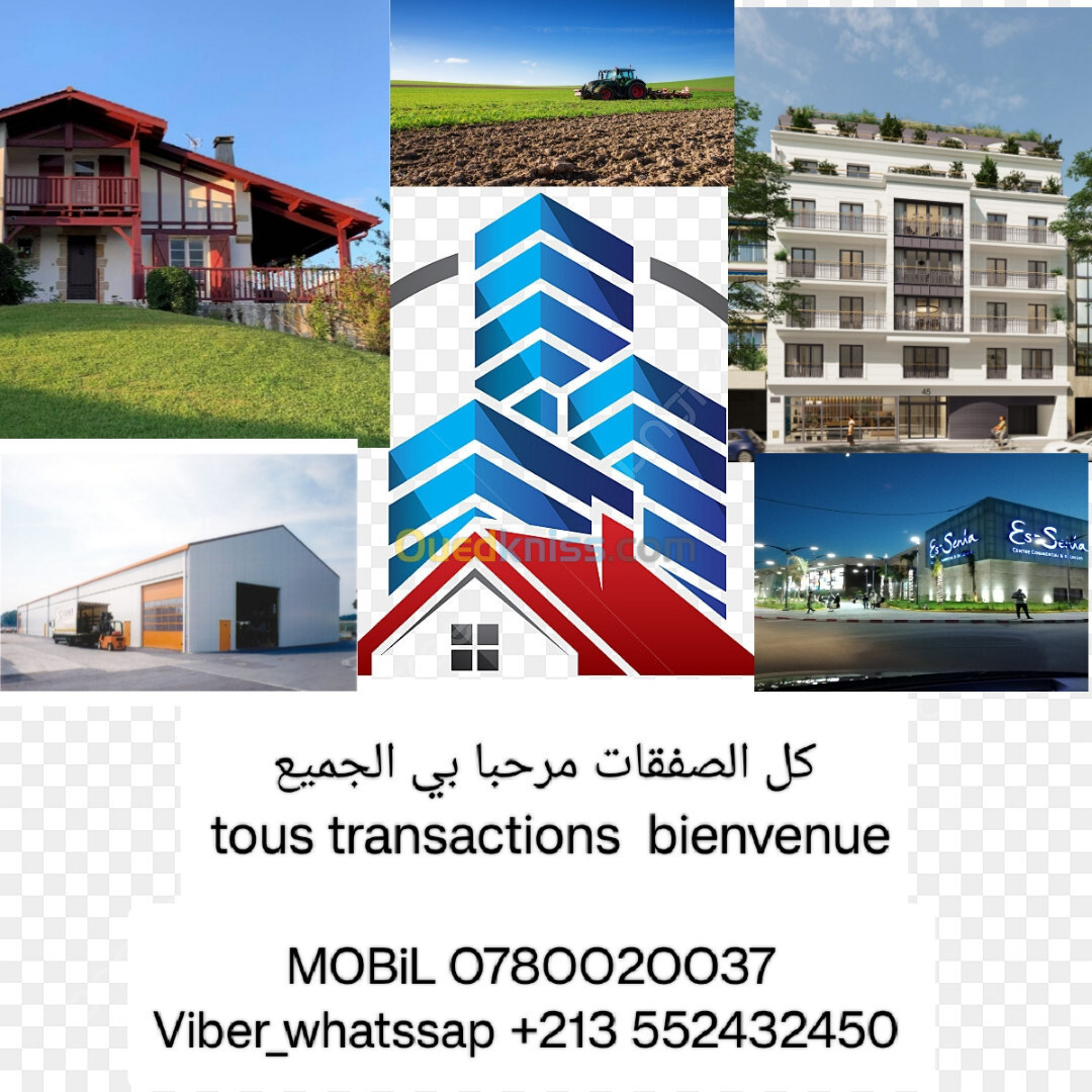 Cherche achat Terrain Alger Hydra