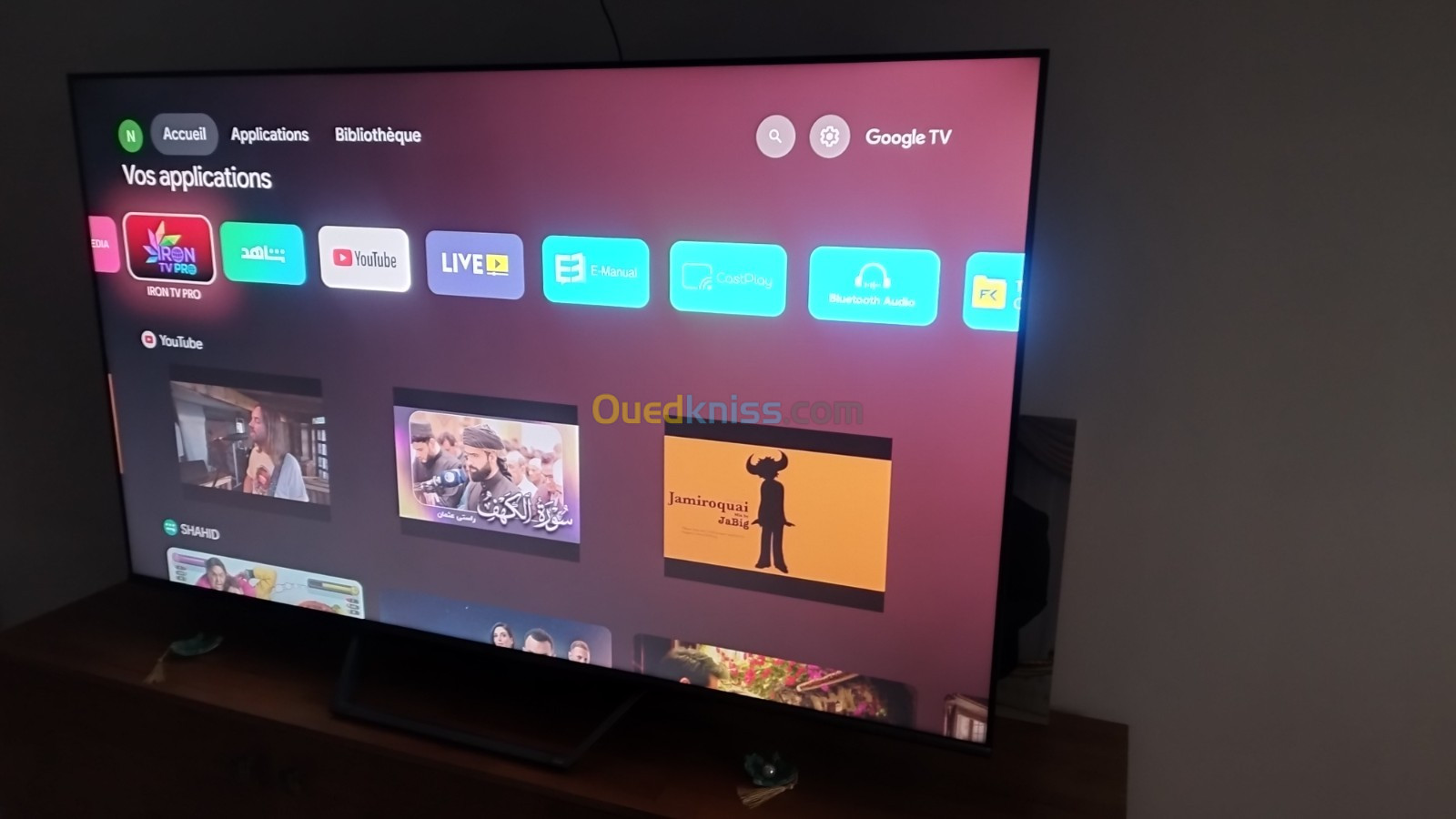 TV IRIS 65 QLED Q7010 ANDROID 11 GOOGLE TV