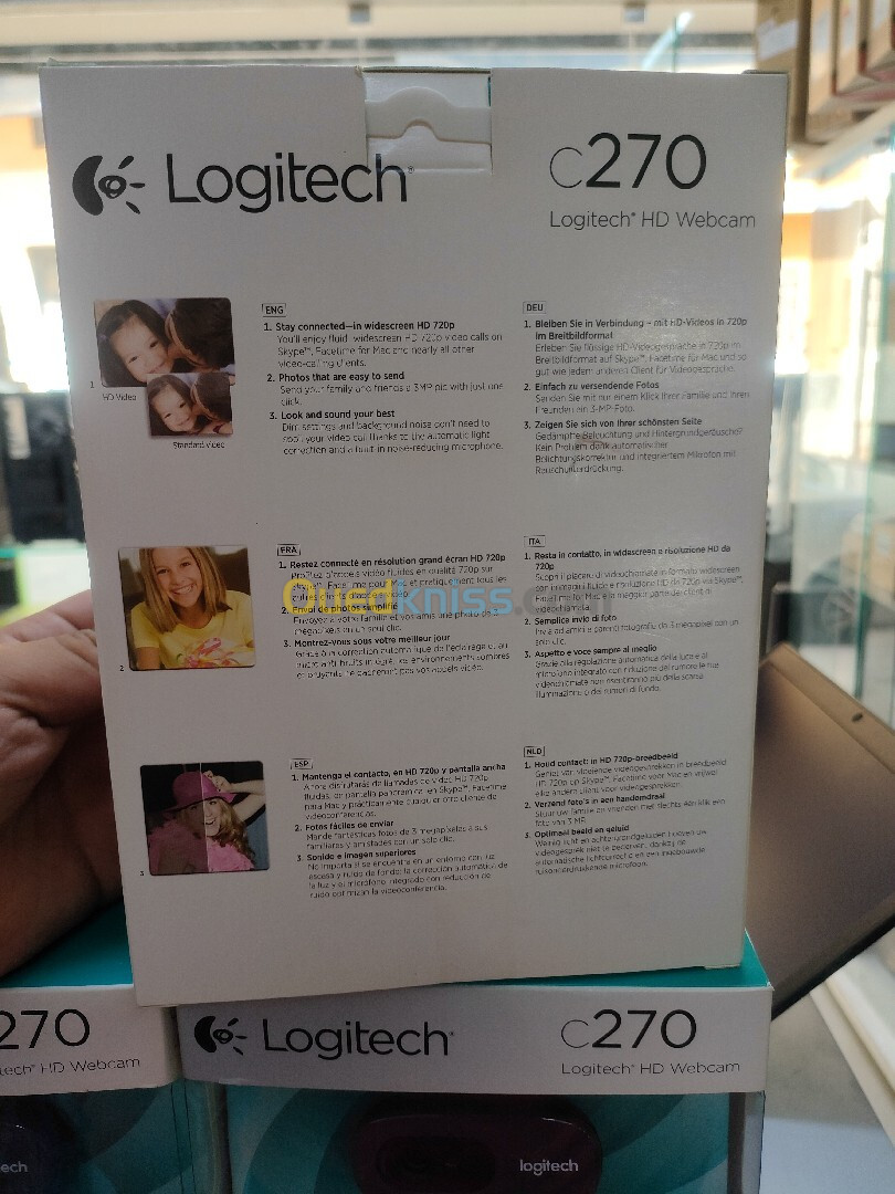 Webcam logitech c270 Hd