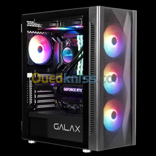 BOITIER GALAX REVOLUTION 06 BLACK 4 FANS RGB