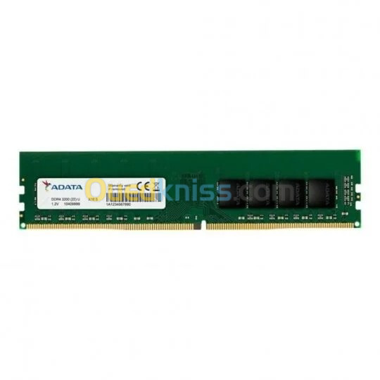 MEMOIRE ADATA 16G DDR4 3200 PC4-25600 UDIMM