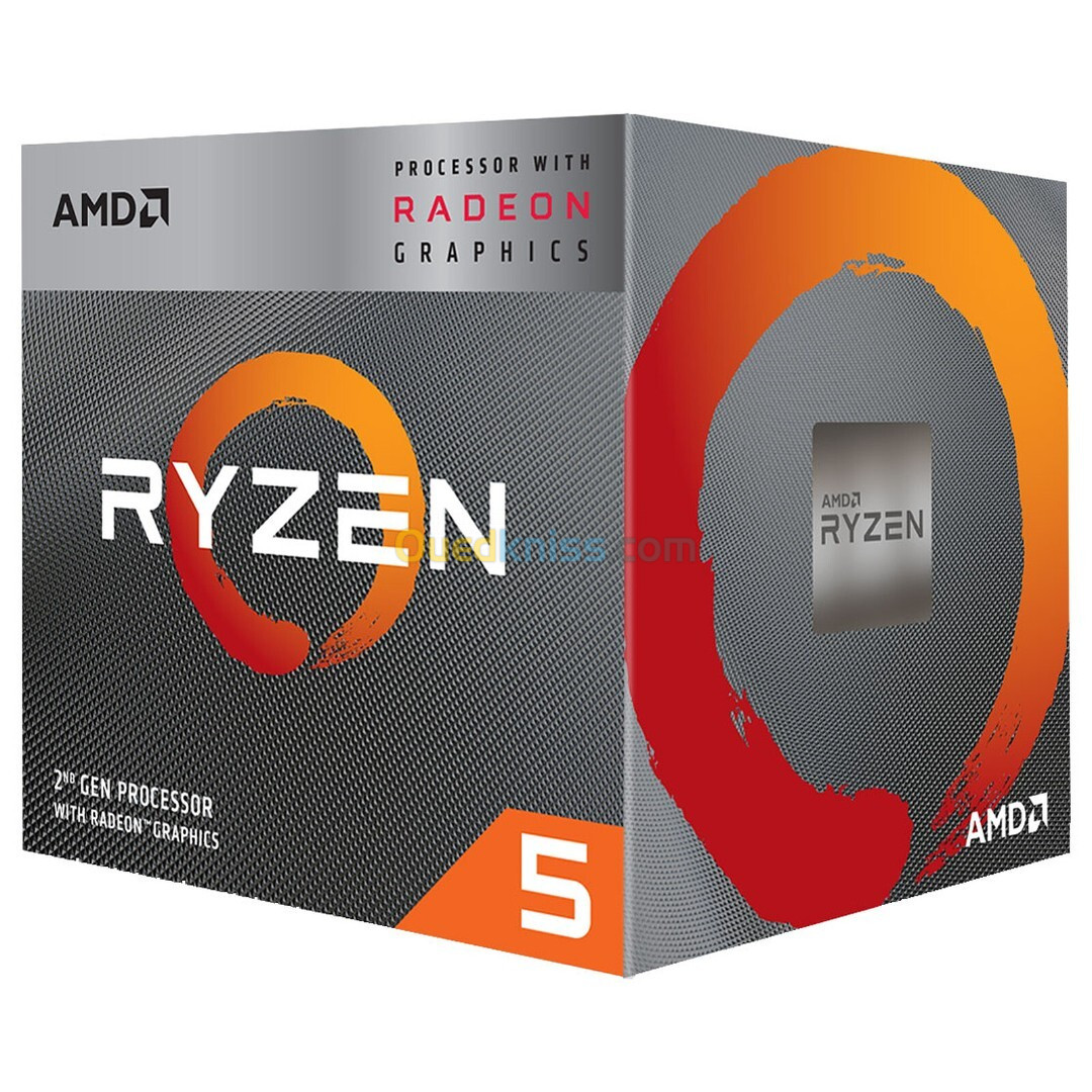 AMD RYZEN 5 3400G WITH RADEON VEGA 11 GRAPHICS