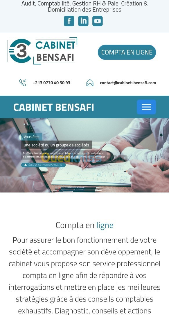 COMPTA EN LIGNE- dématérialisation - sous-traitance comptable