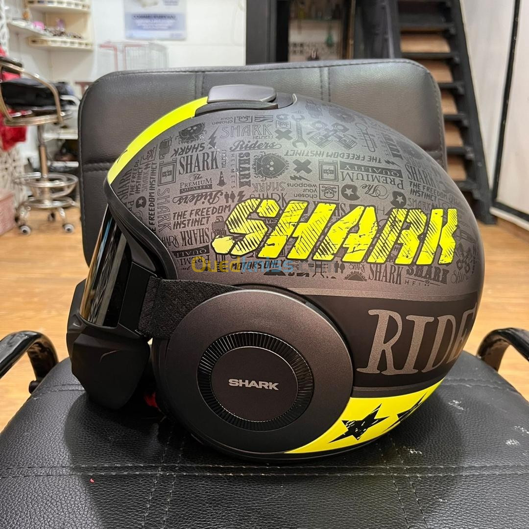 Casque shark raw état jdid