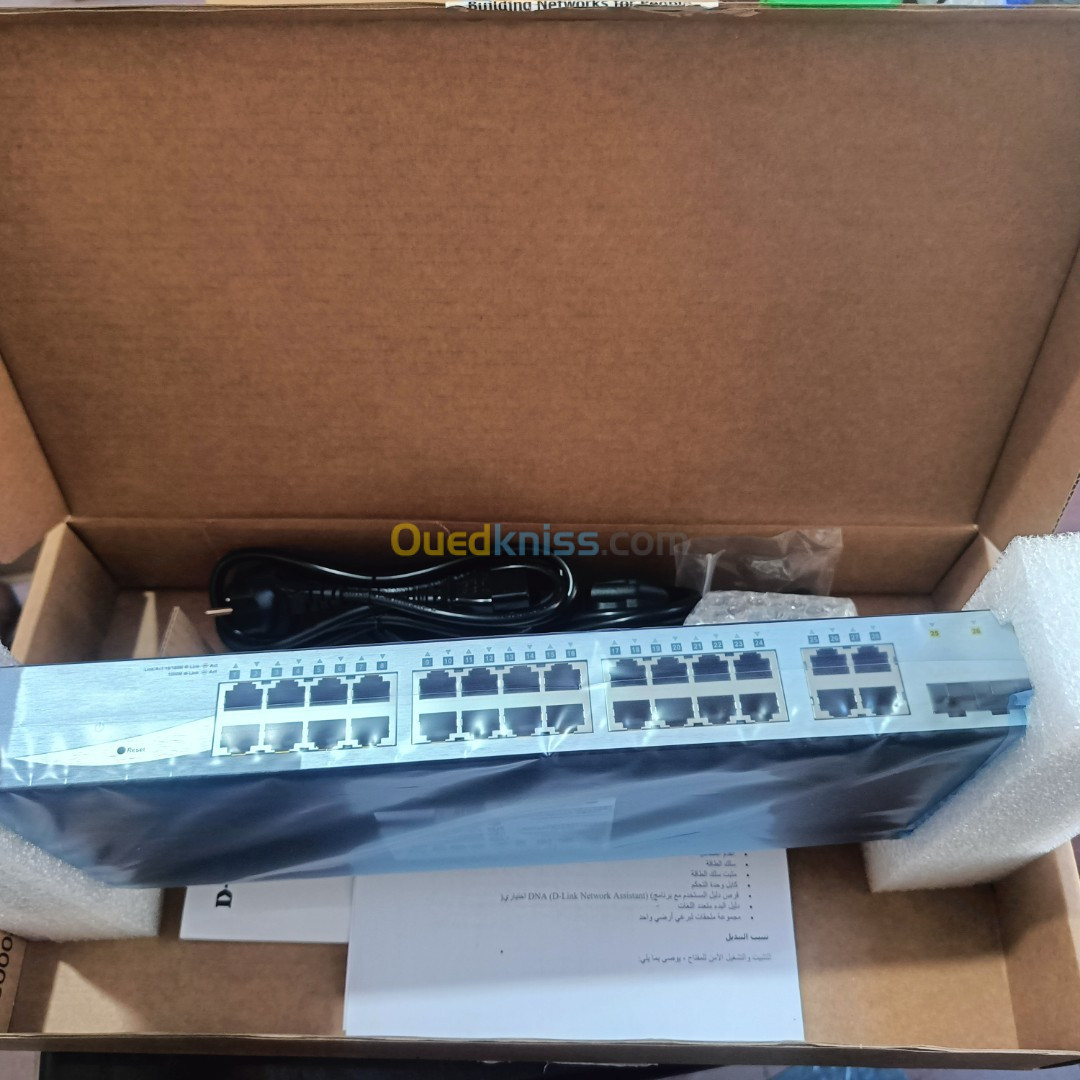 DGS-1210-28 24-Port Gigabit Smart Managed Switch