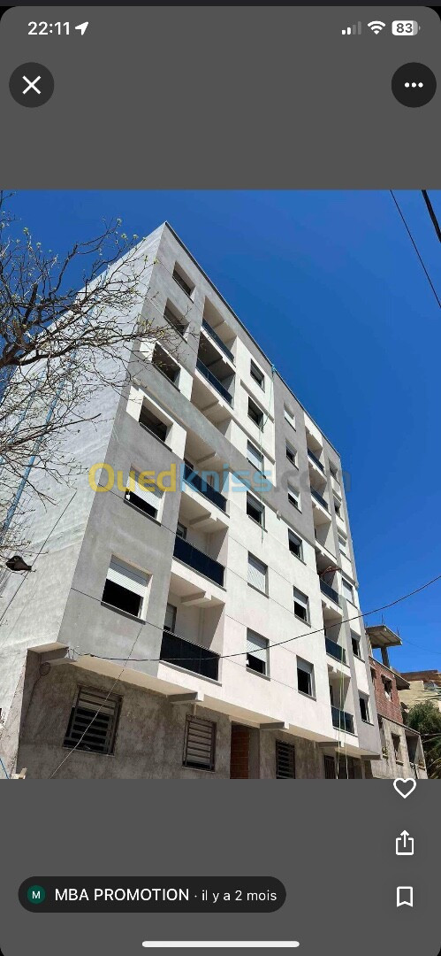 Vente Appartement F4 Alger Bordj el bahri